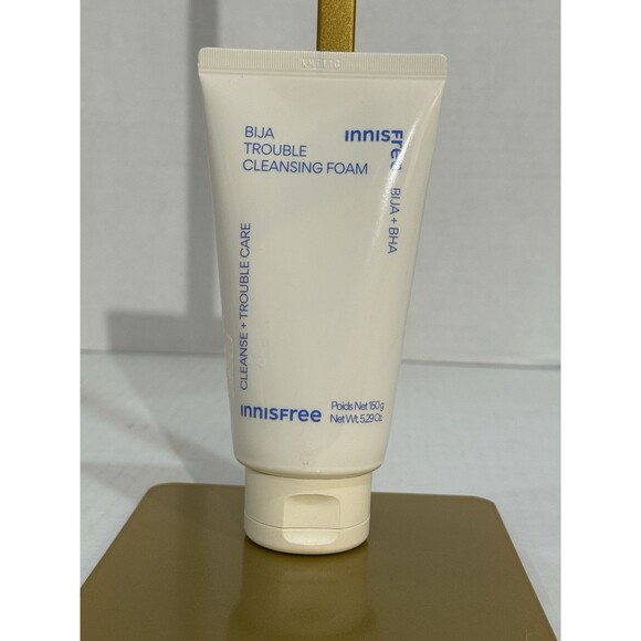 Innisfree Bija Trouble Cleansing Foam Full Size 5.29oz/150ml NEW W|O BOX~Sealed - Picture 1 of 8